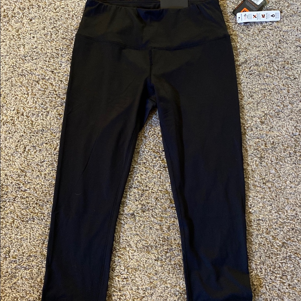 RBX Capri Crop Active Athletic Leggings Medium NWT